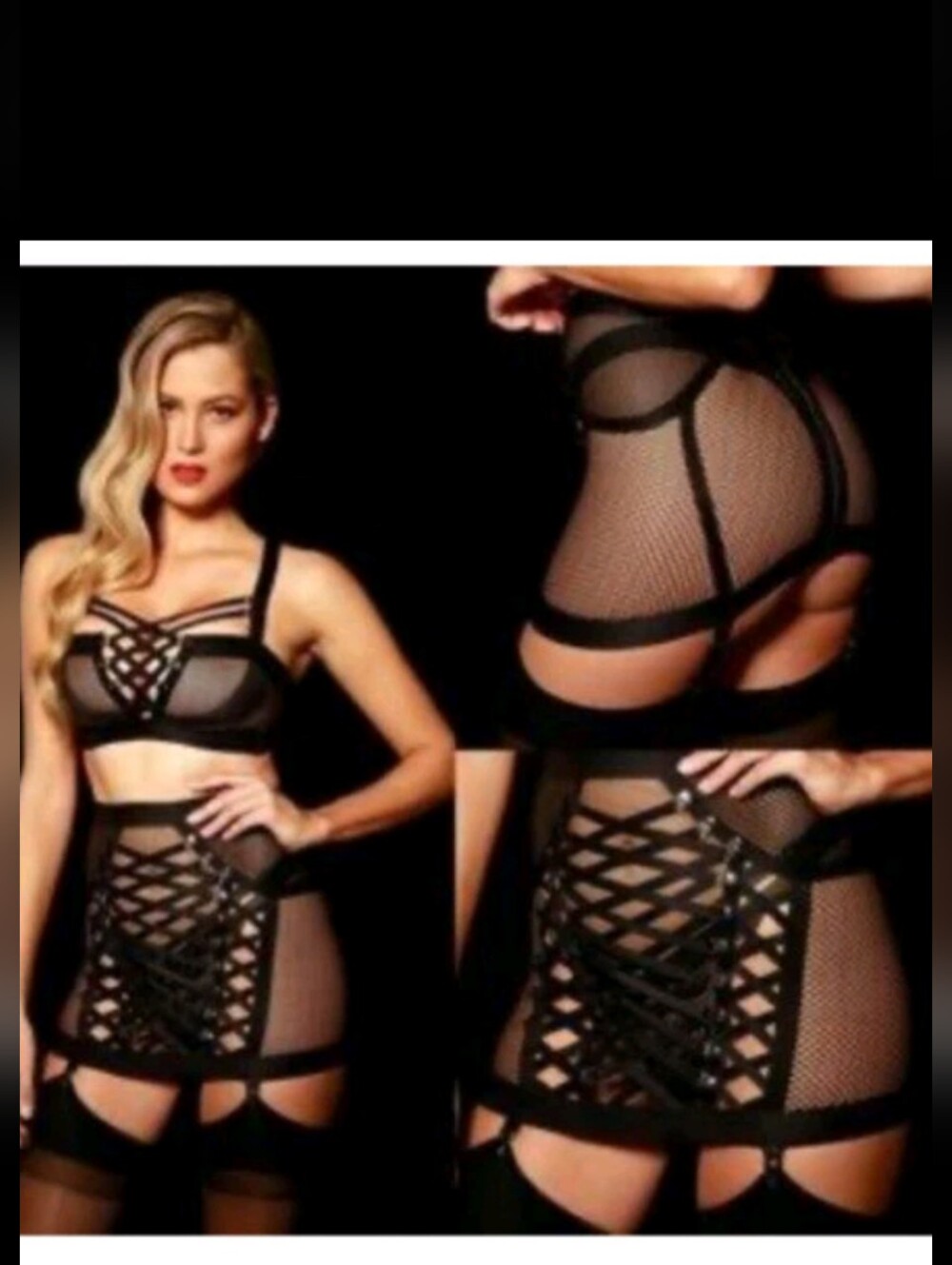 Honey Birdette Courtney Waspie M - Picture 2 of 8